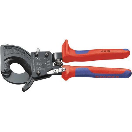 Ratchet Cable Cutter Center Cut 10 In by USA Knipex Cable & Wire Cutters
