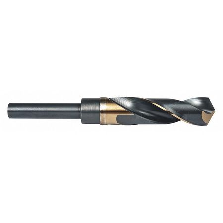 Precision Twist Drill 1/2" Reduced Parallel Shank Drill Jobber 47/64" HSS E ST/Bronze Technical Info