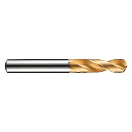 Stub Drill TiN Short 130 deg. 9.2mm by USA Dormer Jobber Length Drill Bits