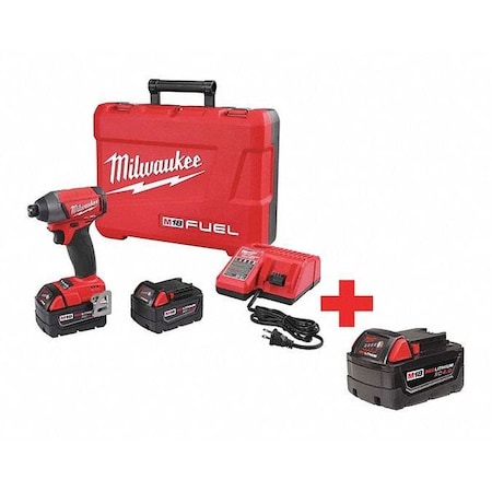 Cordless Impact Driver Kit 18.0V Type 2753 22 48 11 1840 by USA Milwaukee Cordless Power Impact Tools