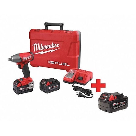 Cordless Impact Wrench Kit 18.0V Type 2755B 22 48 11 1840 by USA Milwaukee Cordless Power Impact Tools