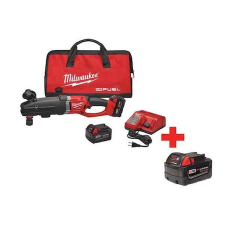 Cordless Right Angle Drill Kit 18.0V Type 2711 22 48 11 1840 by USA Milwaukee Right Angle Power Drills