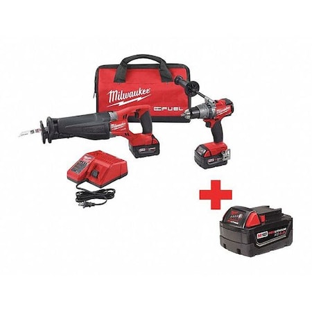 Cordless Combination Kit 18.0V Type 2894 22 48 11 1840 by USA Milwaukee Cordless Power Tool Combination Kits