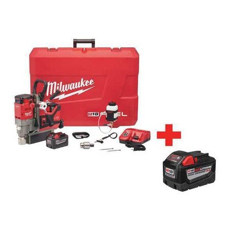 Lineman Magnetic Drill Kit 18.0V by USA Milwaukee Magnetic Drill Presses