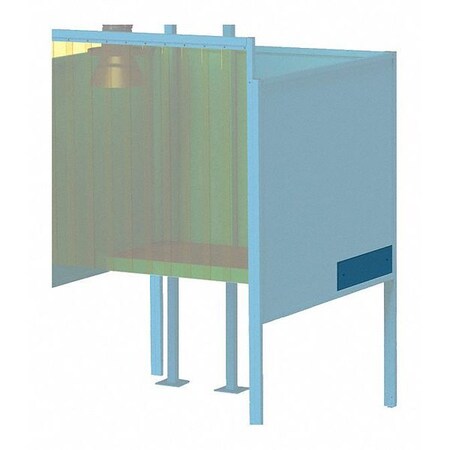 Booth Mounted Table Plate by USA Greene Welding Screens
