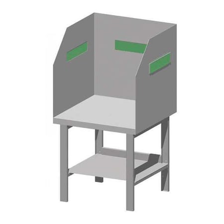 Arc Welding Bench 36"x36" Shield/Window by USA Greene Specialty Welding Accessories