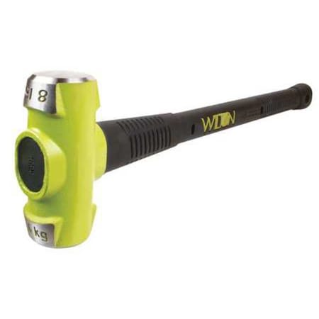 Sledge Hammer 8 lb. 38 In Rubber/Steel by USA Wilton Sledges
