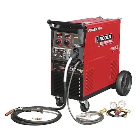 Lincoln Electric Multiprocess Welder, Power MIG, 5-350 Amps K2403-2 ...