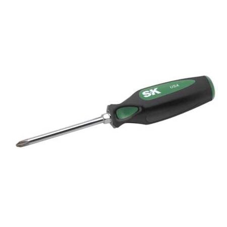 Screwdriver Phillips #2x8In Rnd with Hex Type 79115 by USA SK Screwdrivers