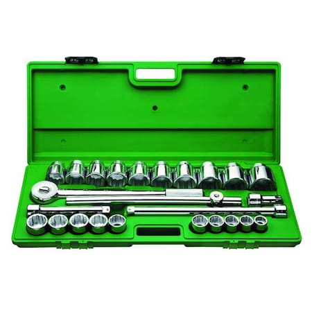 Socket Wrench Set SAE 3/4 in. Dr 25 pc by USA SK Socket Sets