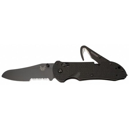 Folding Knife Serrated Sheepft Blk 3 1/2 Type 915SBK by USA Benchmade Folding Knives