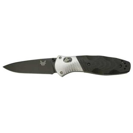 Folding Knife Fine Drop Point Blk 3 5/8 Type 581BK by USA Benchmade Folding Knives