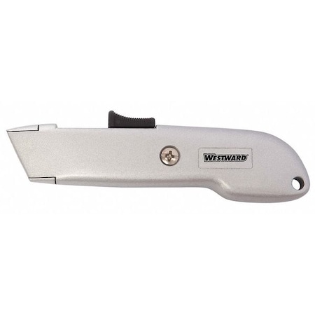 Safety Knife 5 3/4 in. Silver by USA Westward Utility Knives