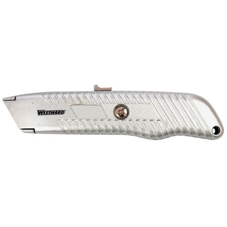Safety Knife 7 15/16 in. Silver by USA Westward Utility Knives