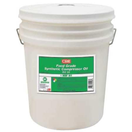 Food Grade Synth Oil ISO68 5 Gal by USA CRC Air Compressor Oil