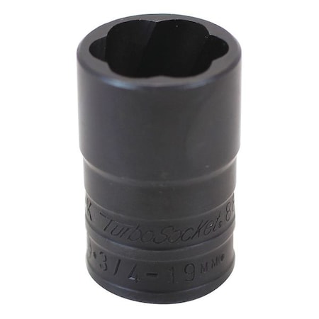 Socket 1/2 in. Dr 3/4 in. Turbo by USA SK Sockets