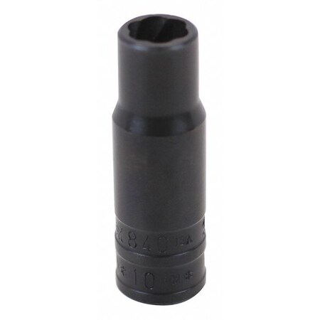 Socket 3/8 in. Dr 10mm Turbo Type 840 by USA SK Sockets