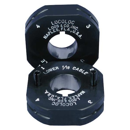 Ball Terminal Roll Die Set 1/16 PR by USA Loos Die Sets