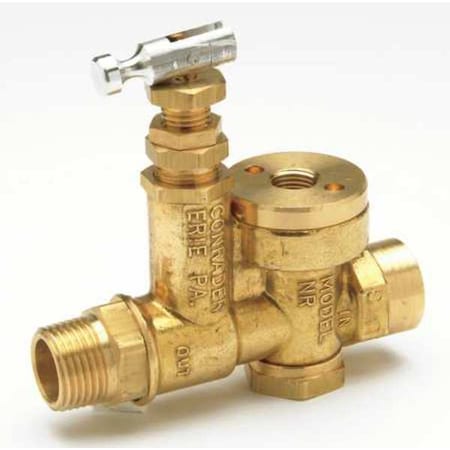 Unloader Valve 3/8In Inlet 14 CFM Max by USA Conrader Pneumatic Pilot Air Control Valves