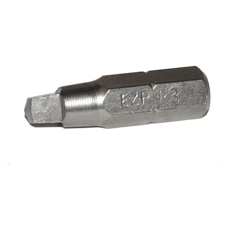 Square Recess Power Bit Size R3 1 by USA Eazypower Screwdriver Bits