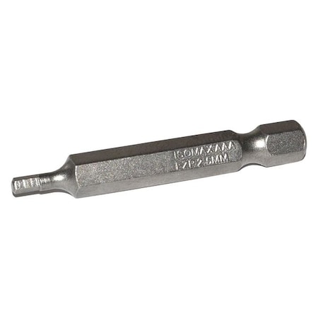 Hex Key Bit Metric No. 2.5 2 by USA Eazypower Screwdriver Bits
