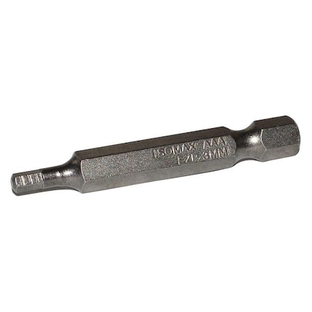 Hex Key Bit Metric No. 3 2 by USA Eazypower Screwdriver Bits