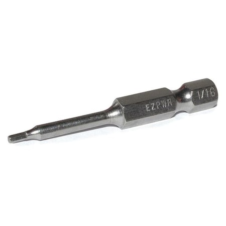Hex Key Power Bit 1/16 by USA Eazypower Screwdriver Bits