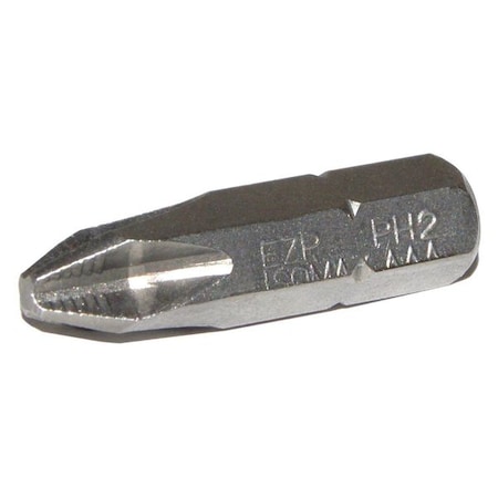 Phillips Anti Skip Ribbed Bit No. 2 1 by USA Eazypower Screwdriver Bits