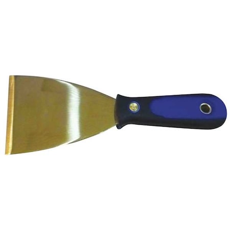 Scraper Stiff 3" Brass by USA Westward Putty & Joint Knives Spatulas Scrapers