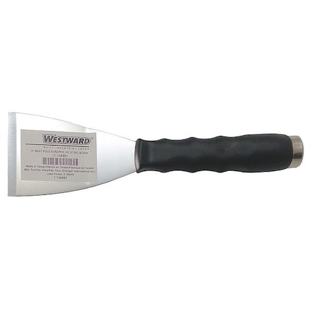 Scraper Stiff 3" Carbon Steel by USA Westward Putty & Joint Knives Spatulas Scrapers