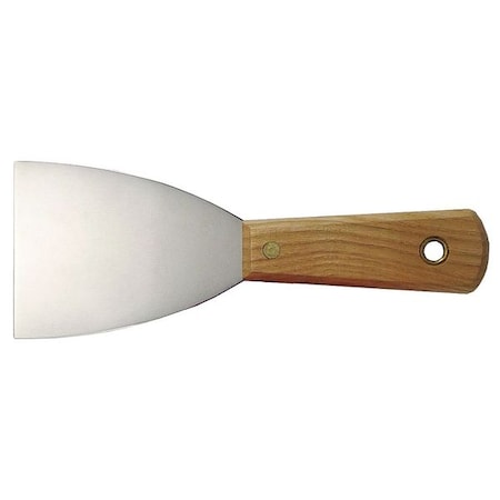 Wall Scraper Stiff 3" Carbon Steel Type 13A695 by USA Westward Putty & Joint Knives Spatulas Scrapers