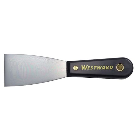 Putty Knife Flexible 2" Carbon Steel Type 13A666 by USA Westward Putty & Joint Knives Spatulas Scrapers