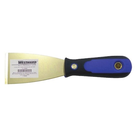 Scraper Stiff 2" Brass Type 13A668 by USA Westward Putty & Joint Knives Spatulas Scrapers