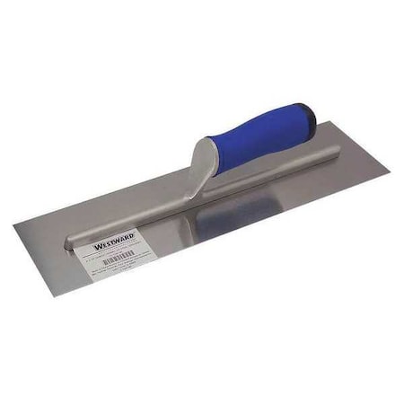 Cement Trowel 16 x 4 Stl ErgoSoft PP/TPR by USA Westward Masonry Tools