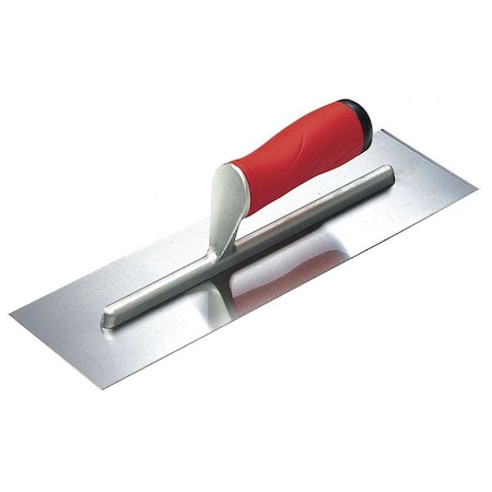Cement Trowel 18 x 4 Stl ErgoSoft PP/TPR by USA Westward Masonry Tools