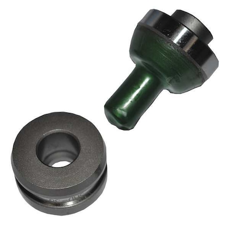 Punch/Die Set Rnd Hydraulic 13/16 In by USA Huskie Tools Punch & Die Sets