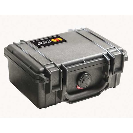 Case 8 1/8 In Lx6 9/16 InWx3 9/16 InD Bl by USA Pelican Protective & Storage Cases