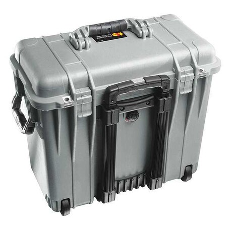 Case 19 45/64 In Lx12 InWx18 In D Silver Type 1440NF by USA Pelican Protective & Storage Cases