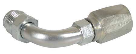 Fitting Elbow 1/4In Hose 1/2 20SAE PK5 by USA Parker Hydraulic Hose Fittings