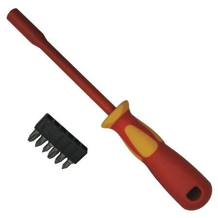 Ins. Multi Bit Screwdriver Set 4 in 1 by USA Westward Multi Bit Screwdrivers