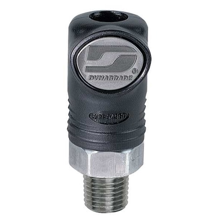 Coupler Body M(NPT) 1/4 Composite by USA Dynabrade Pneumatic Hose Quick Connect Fittings