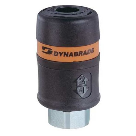 Coupler Mega Flow 1/4 Composite by USA Dynabrade Pneumatic Hose Quick Connect Fittings