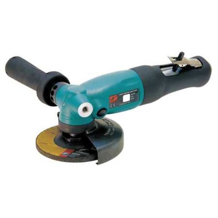 Air Angle Grinder 10 In. L 12 000 rpm by USA Dynabrade Air Grinders