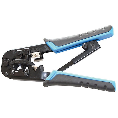 Crimper RJ 45/12/11 7 1/4" L by USA Westward Cable & Wire Crimping Tools