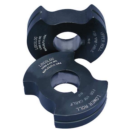 Straight Shank Terminal Die Set 1/4 PR by USA Loos Die Sets