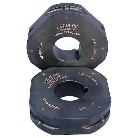 Ball Terminal Roll Die Set 1/4 PR by USA Loos Die Sets