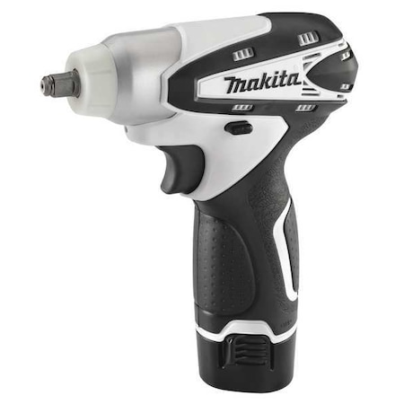 Cordless Impact Wrench Kit 6 3/8 In. L by USA Makita Cordless Power Impact Tools