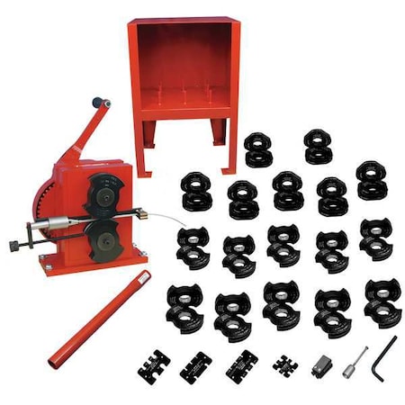 Bench Mounted Swaging Machine Kit by USA Loos Cable Swaging Tools