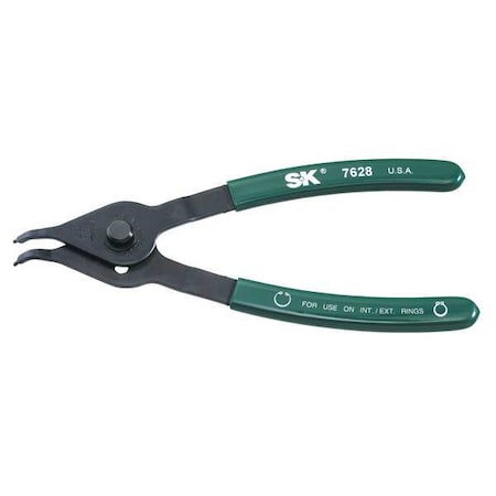 Retaining Ring Plier 0.090" Tip Dia. Type 7629 by USA SK Retaining & Lock Ring Pliers