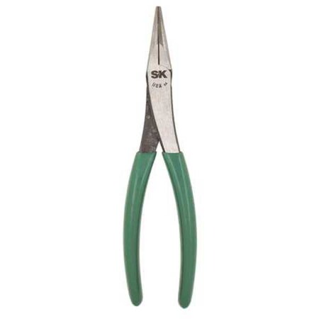 Needle Nose Plier 8 1/4" L Serrated Type 17848 by USA SK Solid Joint Pliers